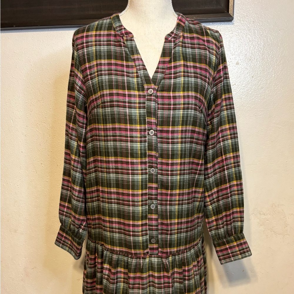 Beautiful Loft Plaid Dress